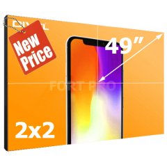 Видеостена LCD FP-2x2 49" диагональ