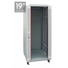 Шкаф настенный, 42U 600*800mm СТЕКЛО (неукомплектованный)