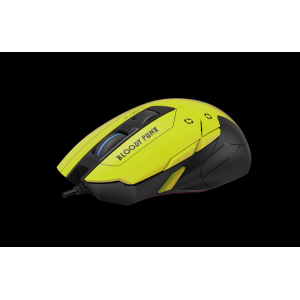 USB Проводная игровая мышь Bloody W70MAX PUNK YELLOW