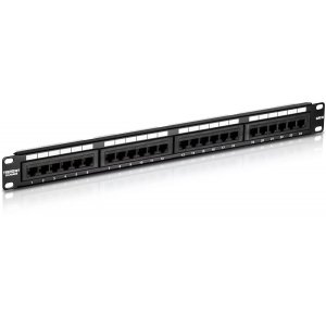 Патч-панель, Patch panel 24 port UTP Cat 5e
