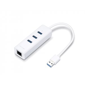 TP-Link UE330 Ethernet USB Гигабитный порт  + Хаб 3 порта USB 3.0