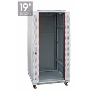 Шкаф настенный 27U 600*800mm ПЕРФОРИРОВАННЫЙ (неукомплектованный)