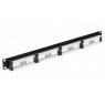 Патч-панель, Patch panel 24 port UTP Cat 5e - 1